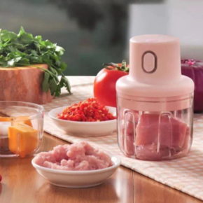 Mini processador de alimentos elétrico 250ml