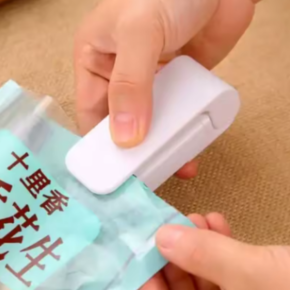 Mini máquina seladora de plástico portátil movido a pilha