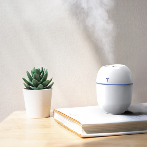 Mini aromatizador de ambiente USB e LED