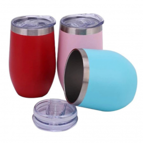 Copo térmico em aço Inox conserva líquido quente e frio 360ml