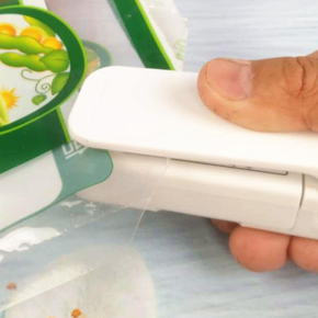 Mini máquina seladora de plástico portátil movido a pilha
